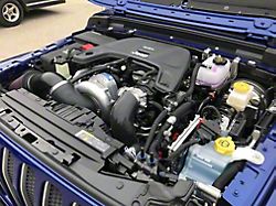 Procharger High Output Intercooled Supercharger Complete Kit with P-1SC-1; Satin Finish (18-22 3.6L Jeep Wrangler JL)