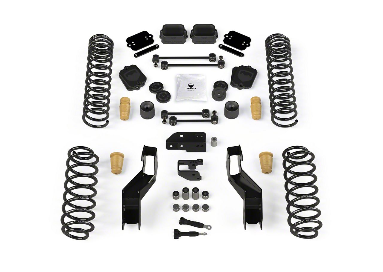 Teraflex Jeep Wrangler 4.50-Inch Sport S/T3 Suspension Lift Kit 1614000 ...