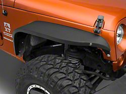 RedRock Safari Fender Flares with LED; Front (07-18 Jeep Wrangler JK)
