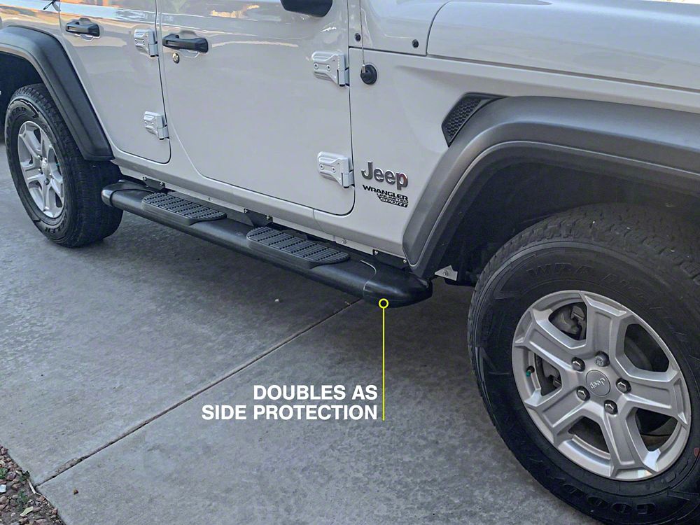 Barricade HD Running Boards (18-23 Jeep Wrangler JL 4-Door) – Barricade  Offroad
