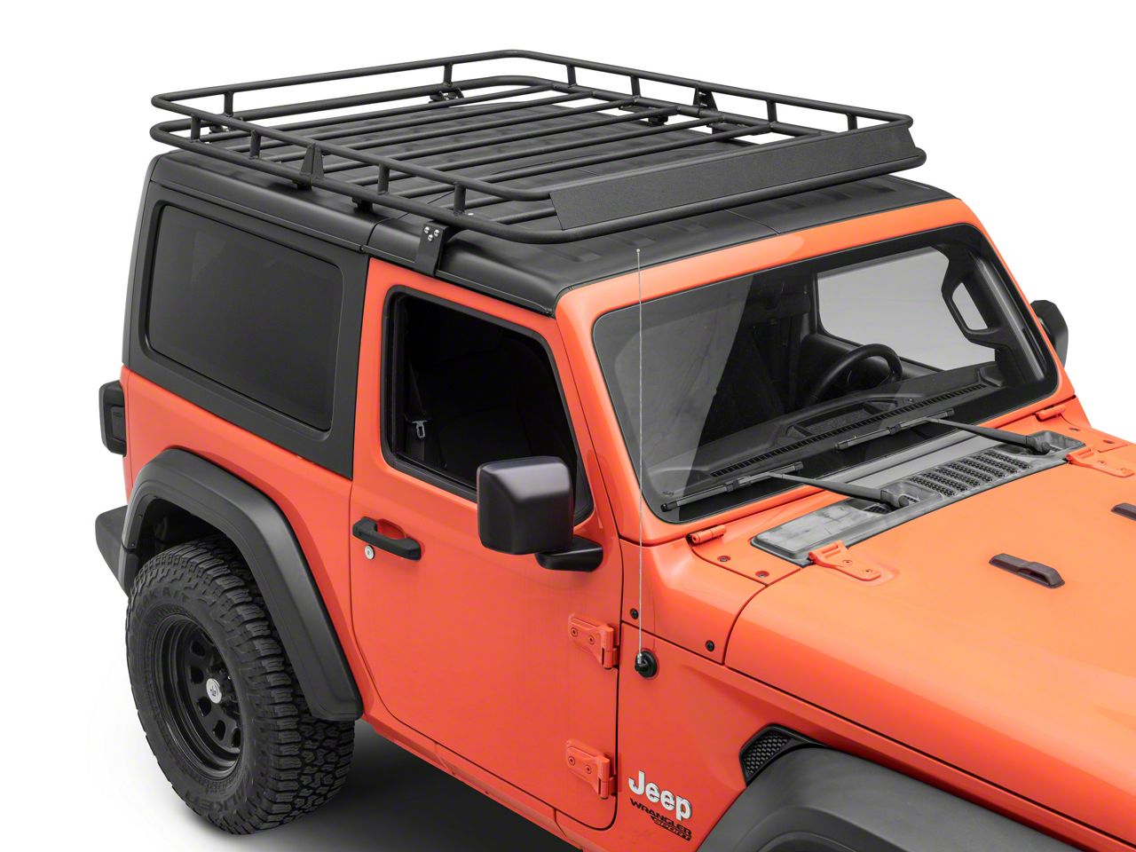 RedRock Full Length Roof Rack (18-24 Jeep Wrangler JL 2-Door)