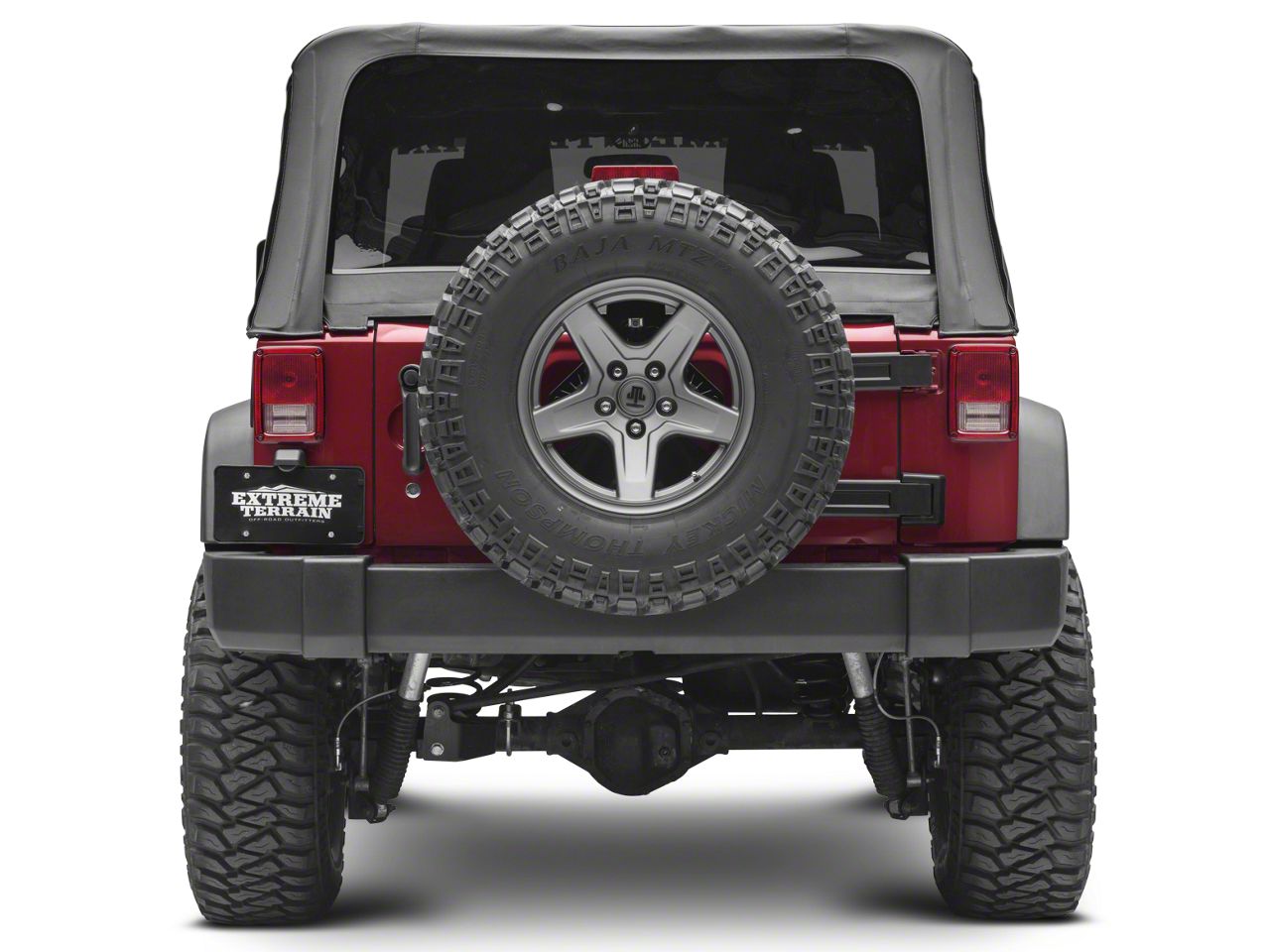 Raxiom Jeep Wrangler Infrared Adjustable Rear Vision Camera System for ...