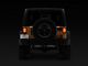 Putco Luminix LED Tail Lights; Black Housing; Red/Clear Lens (11-18 Jeep Wrangler JK)