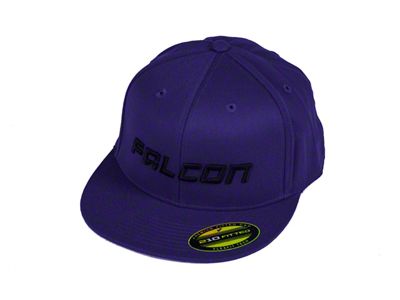 Falcon Shocks Premium FlexFit Flat Visor Hat; Royal Blue