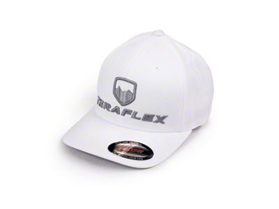 Teraflex Premium FlexFit Hat; White