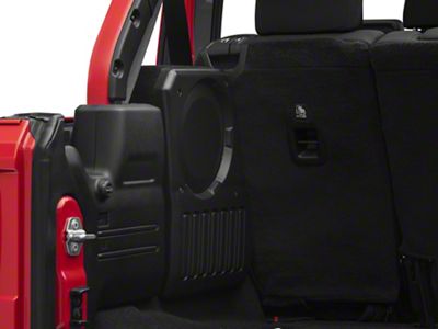 JL Audio Stealthbox; 4 OHMS; Driver Side (18-23 Jeep Wrangler JL 4-Door)