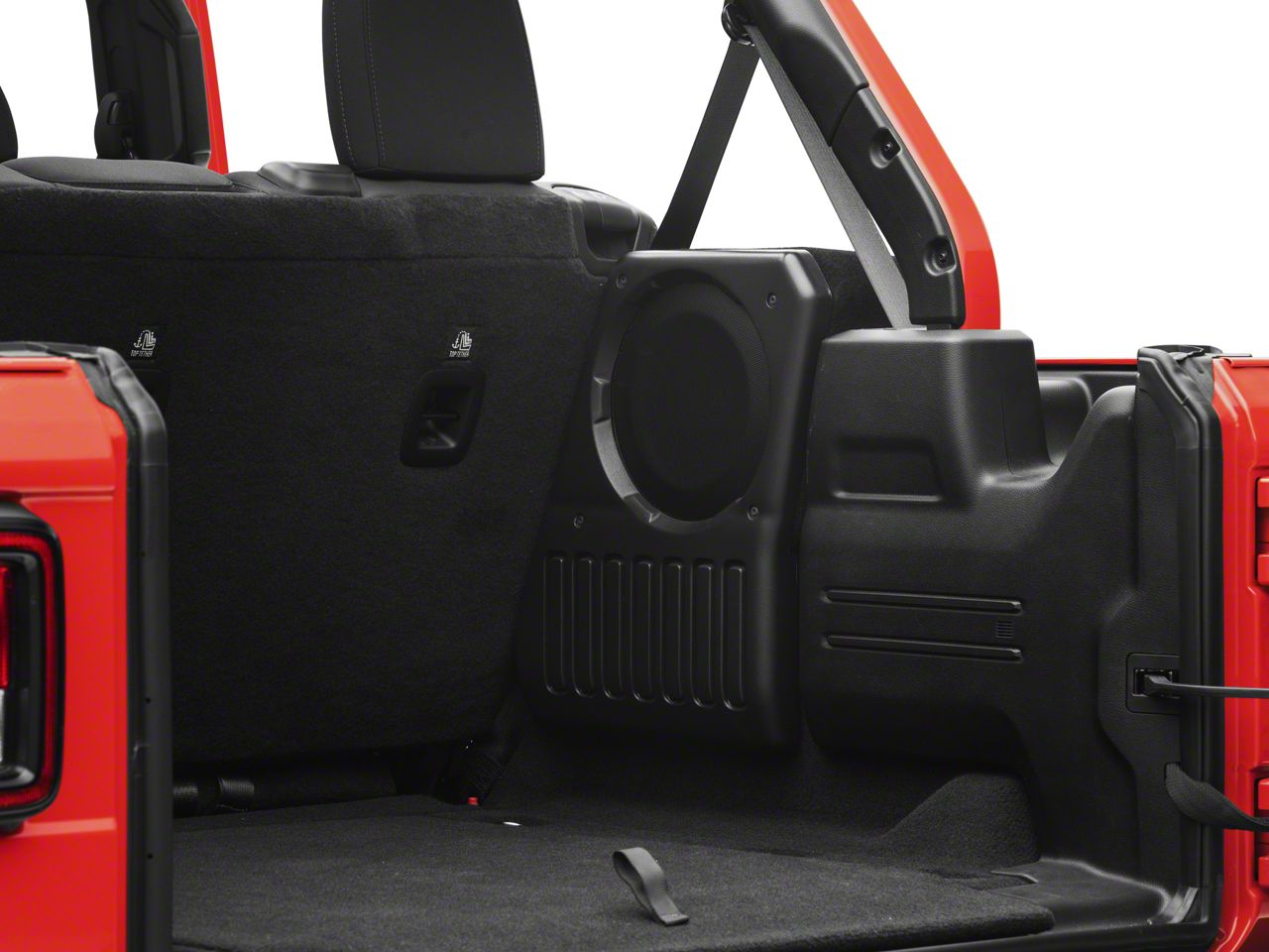 JL Audio Jeep Wrangler Stealthbox; 4 