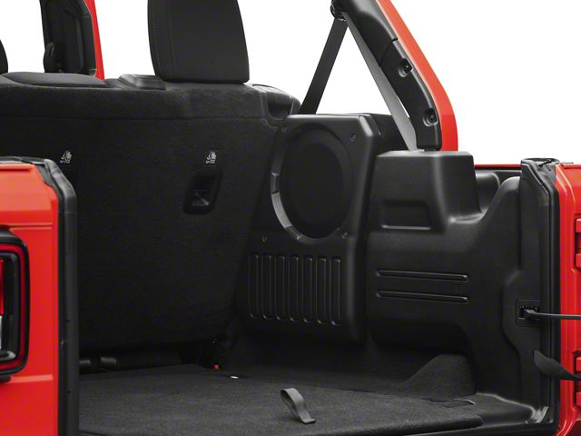 JL Audio Stealthbox; 4 OHMS; Passenger Side (18-24 Jeep Wrangler JL 4-Door)