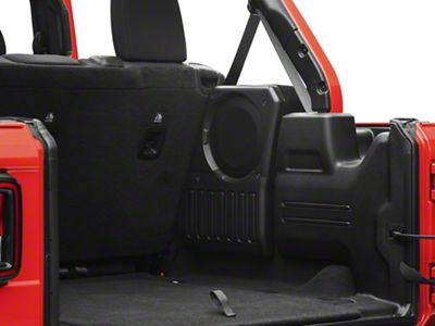 JL Audio Stealthbox; 4 OHMS; Passenger Side (18-23 Jeep Wrangler JL 4-Door)