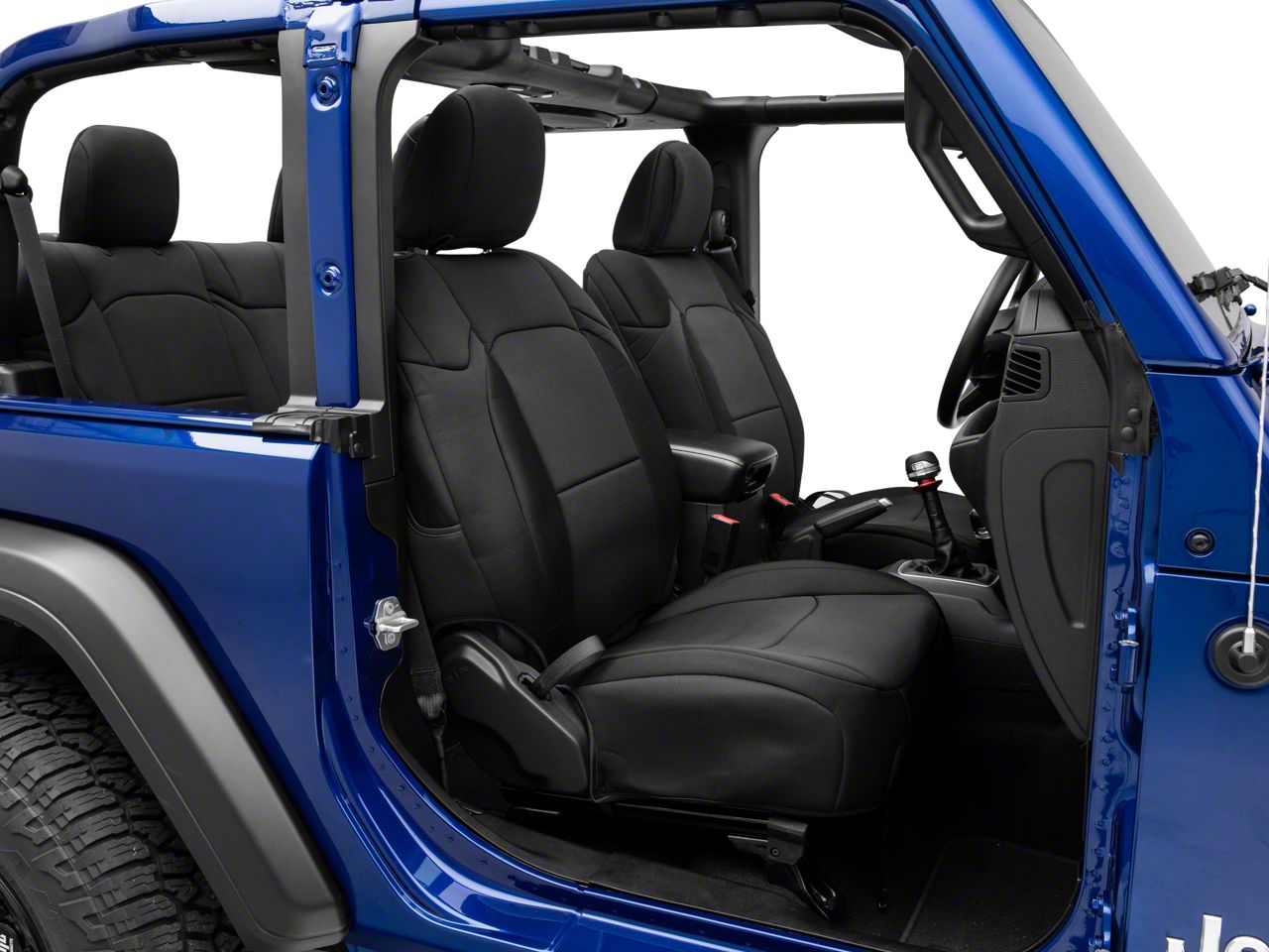 Redrock 4x4 Jeep Wrangler Custom Fit Front And Rear Seat Covers Black J131097 Jl 18 21 2 Door Free - Jeep Jl Custom Seat Covers