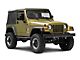 RedRock Side Armor with Step Pads; Textured Black (87-06 Jeep Wrangler YJ & TJ, Excluding Unlimited)