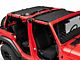 MasterTop ShadeMaker Freedom Mesh Bimini Top Plus; Black (18-24 Jeep Wrangler JL 4-Door)