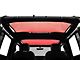 MasterTop ShadeMaker Freedom Mesh Bimini Top Plus; Red (18-24 Jeep Wrangler JL 4-Door)