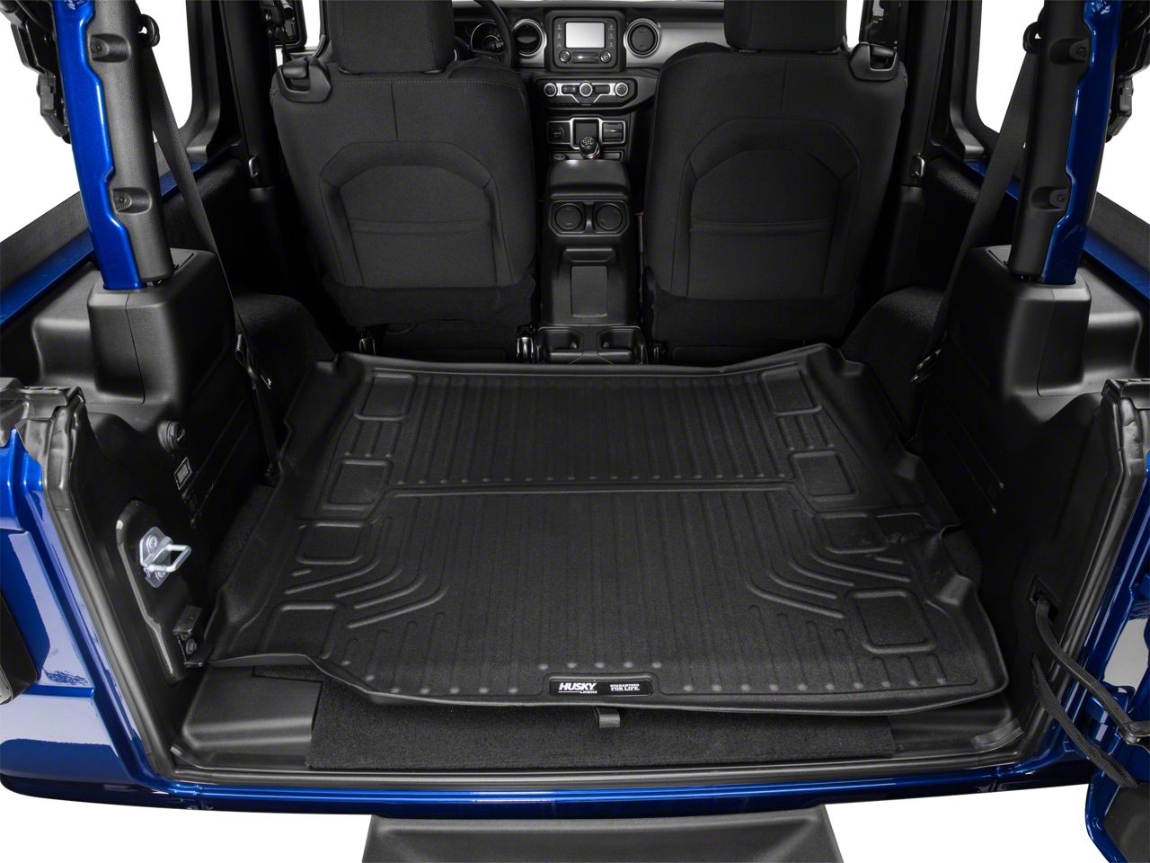 All-Weather Protection Cargo Mats Trunk Liner Vehicle Carpet Heavy Duty Waterproof Odorless Durable fits Wrangler JL 2018 2019 2020 2021 4 Door JOYTUTUS Cargo Mats fits Wrangler JL with OEM Subwoofer 
