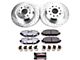 PowerStop Z36 Extreme Truck and Tow Brake Rotor and Pad Kit; Rear (20-23 Jeep Gladiator JT Launch Edition, Rubicon)