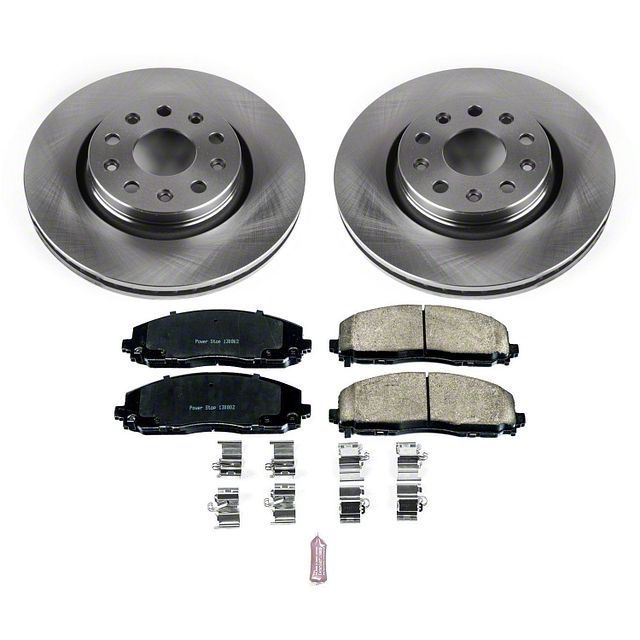 Power Stop Jeep Wrangler OE Replacement Brake Rotor & Pad Kit Front KOE7940 (1820 Jeep