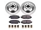 PowerStop OE Replacement Brake Rotor and Pad Kit; Rear (18-24 Jeep Wrangler JL Rubicon, Sahara, Excluding 4xe & Rubicon 392)