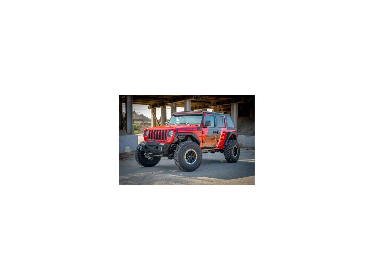 Dv8 Off Road 2 Piece Ranger Fastback Hard Top 18 20 Jeep Wrangler Jl 4 Door