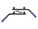 GraBars Genuine Solid Steel Rear Grab Handles; Purple Grips (07-18 Jeep Wrangler JK 4-Door)