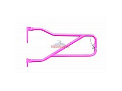 Steinjager Front Trail Tube Doors; Hot Pink (18-24 Jeep Wrangler JL)