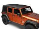 RedRock Replacement Soft Top; Black Diamond (10-18 Jeep Wrangler JK 4-Door)