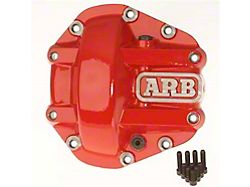 ARB M186 Front Differential Cover; Red (18-24 Jeep Wrangler JL Sahara, Sport)