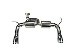 Injen SES Axle-Back Exhaust System with Polished Tips (07-18 Jeep Wrangler JK)