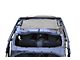 Steinjager Teddy Top Front Seat Solar Screen Cover; Gray (18-24 Jeep Wrangler JL)