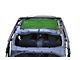 Steinjager Teddy Top Front Seat Solar Screen Cover; Green (18-24 Jeep Wrangler JL)