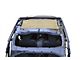 Steinjager Teddy Top Front Seat Solar Screen Cover; Tan (18-24 Jeep Wrangler JL)