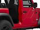 Steinjager Rear Trail Tube Doors; Red Baron (18-24 Jeep Wrangler JL 4-Door)