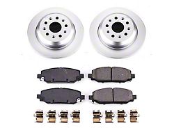 PowerStop Z17 Evolution Plus Brake Rotor and Pad Kit; Rear (20-23 Jeep Gladiator JT Launch Edition, Rubicon)