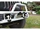 Steinjager License Plate Relocation Kit for Steinjager Tubular Bumper with Hawse Fairlead; Bare Metal (07-18 Jeep Wrangler JK)