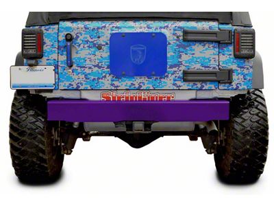 Steinjager Stubby Rear Bumper; Sinbad Purple (07-18 Jeep Wrangler JK)