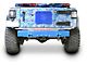 Steinjager Stubby Rear Bumper with D-Ring Mounts; Playboy Blue (07-18 Jeep Wrangler JK)
