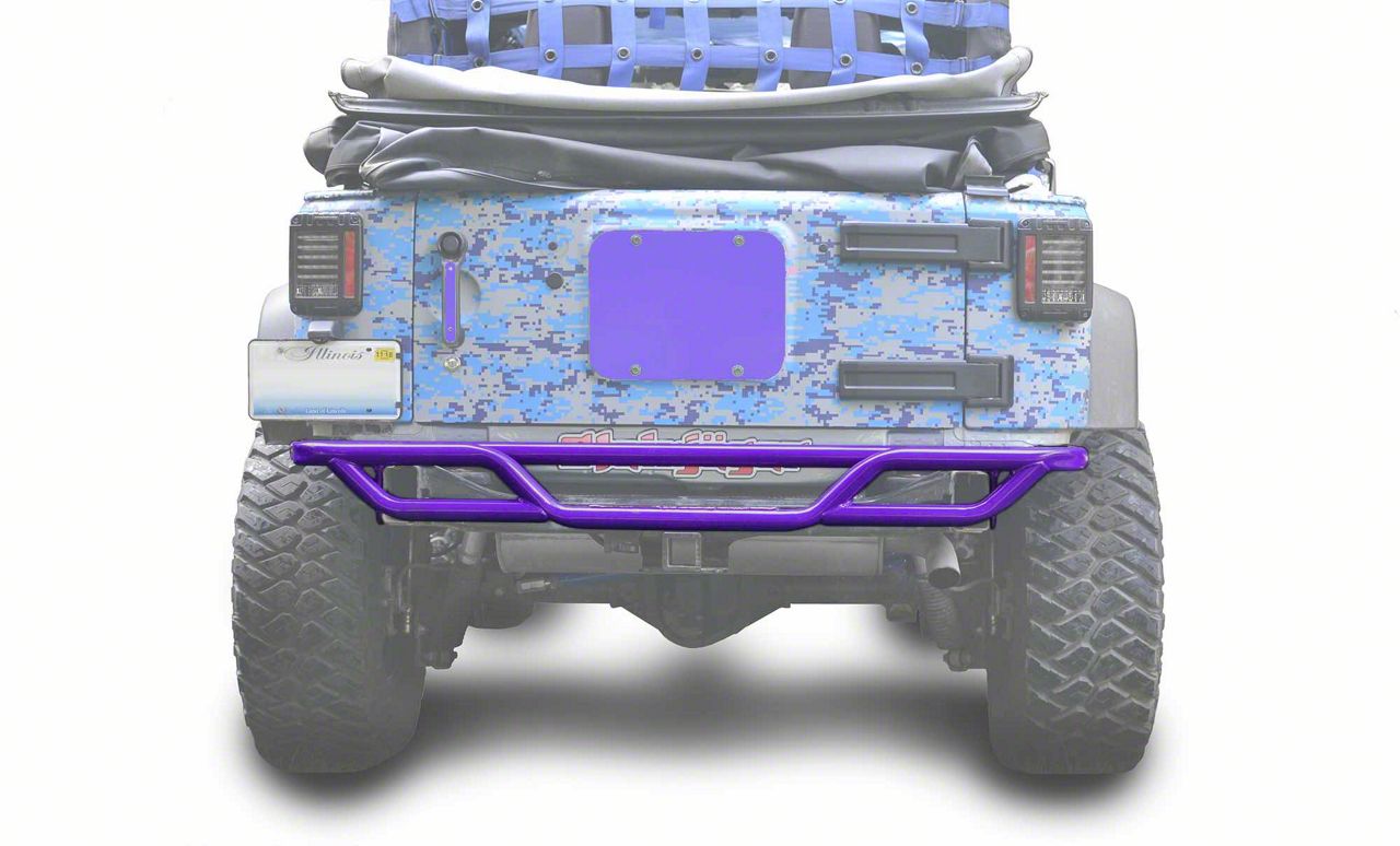 Steinjager Tubular Rear Tube Bumper; Sinbad Purple (07-18 Jeep Wrangler JK)