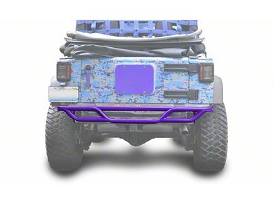 Steinjager Tubular Rear Tube Bumper; Sinbad Purple (07-18 Jeep Wrangler JK)