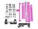 Steinjager DOM Tube Long Arm Travel Kit for 2 to 6-Inch Lift; Hot Pink (97-06 Jeep Wrangler TJ)
