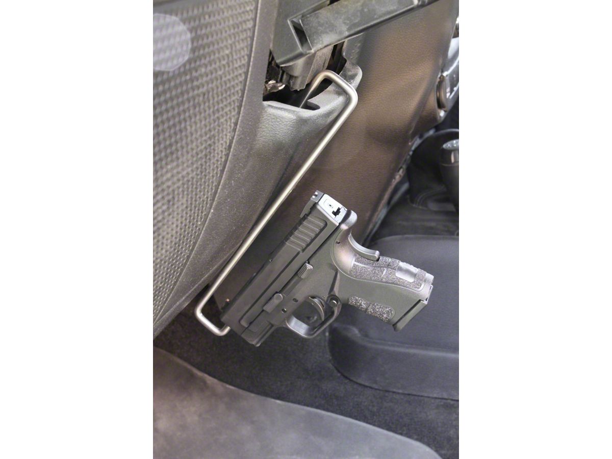 Steinjager Jeep Wrangler Handgun Holder - Stainless Steel J0045472 (07-18 Jeep  Wrangler JK)