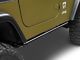 N-Fab Cab Length RKR Side Rails; Textured Black (97-06 Jeep Wrangler TJ, Excluding Unlimited)