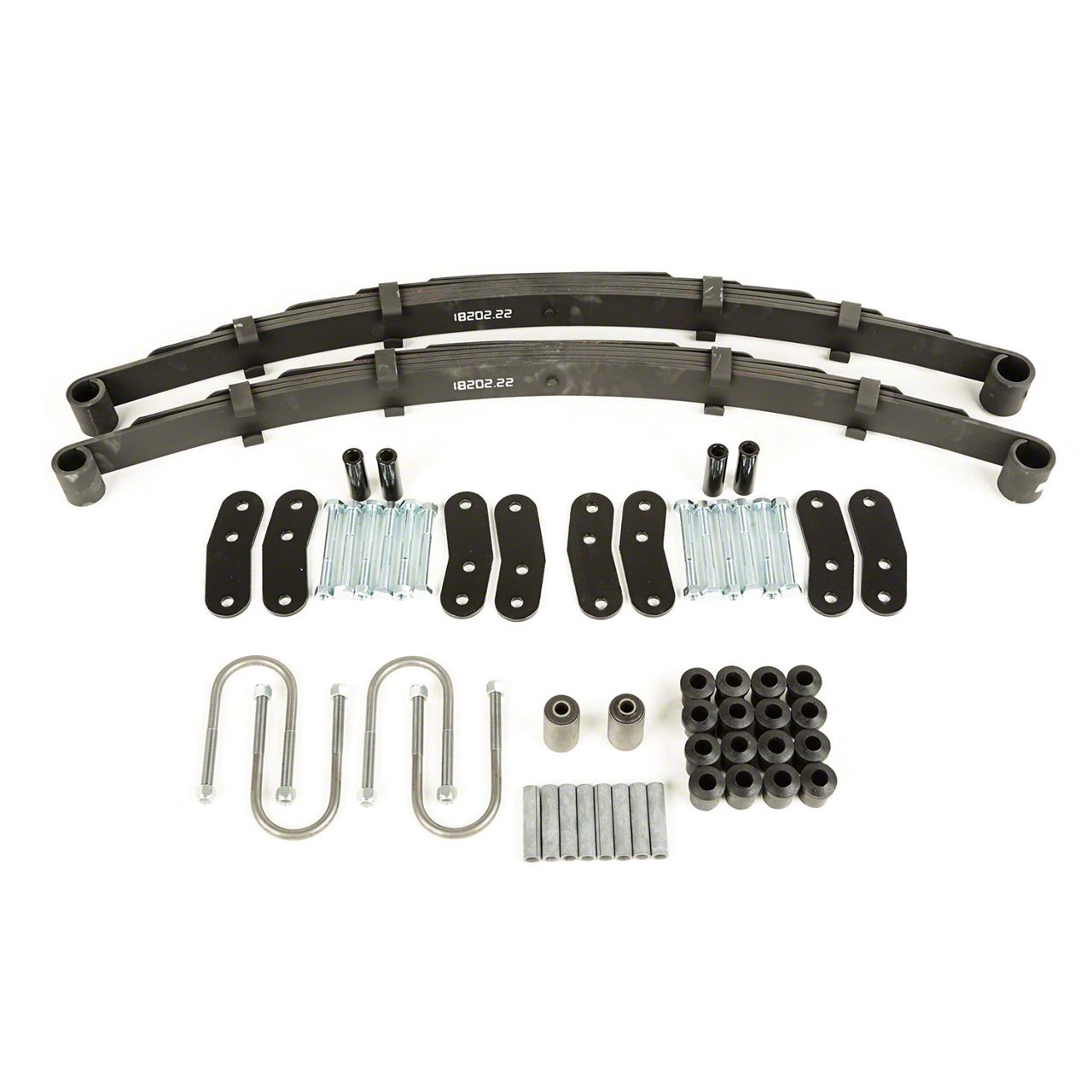 Jeep Wrangler Leaf Spring Kit; Rear (8795 Jeep Wrangler YJ)