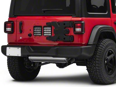 Rugged Ridge Spartacus HD Tire Carrier Hinge Casting (18-23 Jeep Wrangler JL)