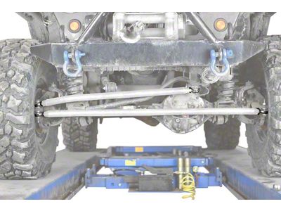 Steinjager Crossover Steering Kit for 0 to 4-Inch Lift; Cloud White (97-06 Jeep Wrangler TJ)