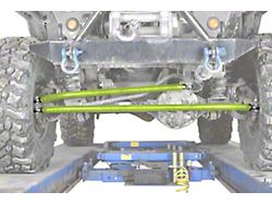 Steinjager Crossover Steering Kit for 0 to 4-Inch Lift; Gecko Green (97-06 Jeep Wrangler TJ)