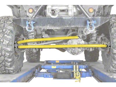 Steinjager Crossover Steering Kit for 0 to 4-Inch Lift; Lemon Peel (97-06 Jeep Wrangler TJ)