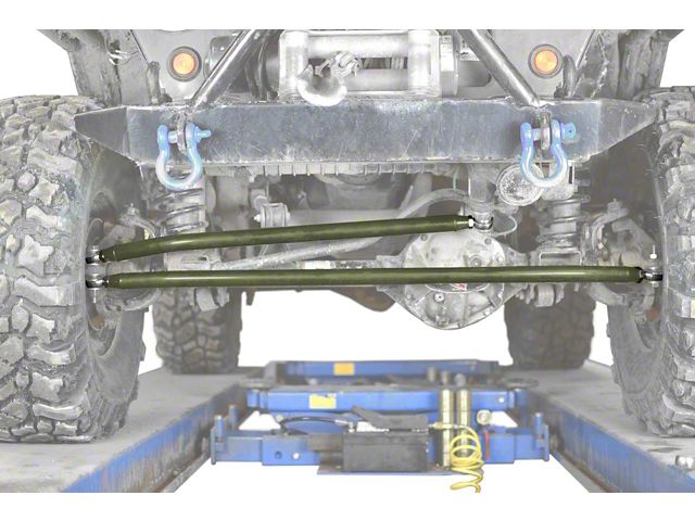 Steinjager Crossover Steering Kit for 0 to 4-Inch Lift; Locas Green (97-06 Jeep Wrangler TJ)