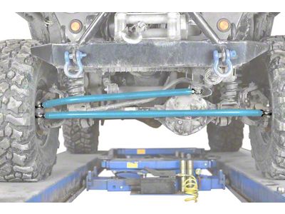 Steinjager Crossover Steering Kit for 0 to 4-Inch Lift; Playboy Blue (97-06 Jeep Wrangler TJ)
