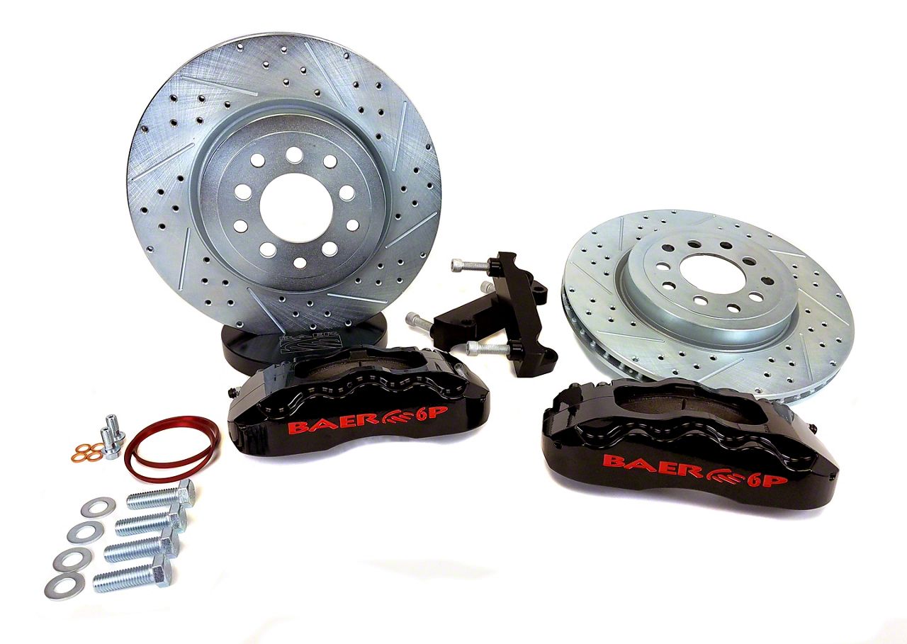 Baer Jeep Gladiator Pro Front Big Brake Kit; Black Calipers 4401005B