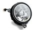 Delta Lights 7-Inch Halo LED Headlights; Chrome Housing; Clear Lens (20-24 Jeep Gladiator JT)