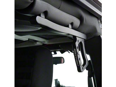 Smittybilt Aluminum Rear Grab Handles (07-18 Jeep Wrangler JK)
